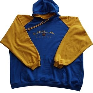 UCLA Bruins Men's Blue and Gold Hooded Sweatshirt
